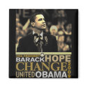 Barack Obama Hope magnets by OvalOfficeProducts Barack Obama Hope magnets