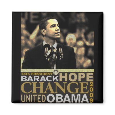 Barack Obama Hope Magnets by OvalOfficeProducts