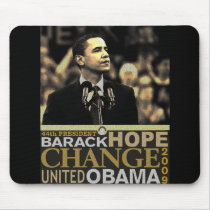 Barack Obama Hope Mouse Mats