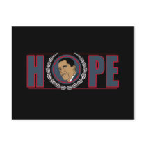 Barack Obama Hope Postcard