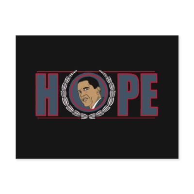 Barack Obama Hope Postcard by BarackObamaGifts