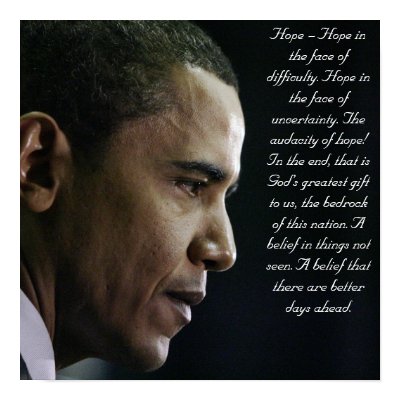 Barack Obama Hope Poster