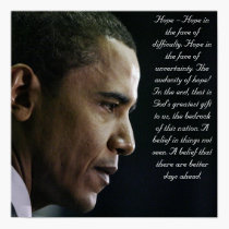 Barack Obama Hope Poster posters