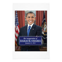 Barack Obama Inauguration 2013 Personalized Stationery