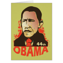 Barack Obama - inauguration cards