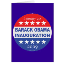 Barack Obama Inauguration cards