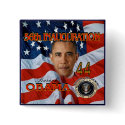 BARACK OBAMA INAUGURATION COLLAGE buttons