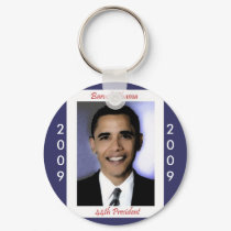 Barack Obama Inauguration Commerative Keychain by NightSweatsDiva Barack Obama Inauguration Commerative Keychain