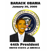 Barack Obama Inauguration Day Childrens T-shirt