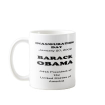 Barack Obama Inauguration Day Collectors mugs by Obama_Keepsakes Barack Obama Inauguration Day Collectors mugs