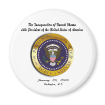 BARACK OBAMA INAUGURATION DAY magnets