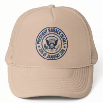 Barack Obama Inauguration Presidential Seal hats by obamashirtstop Barack Obama Inauguration Presidential Seal hats