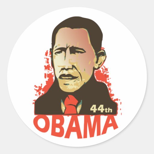 Barack Obama - inauguration Stickers