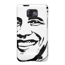 BARACK OBAMA INK ART GALAXY S2 COVER