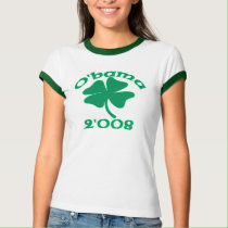 Barack Obama Irish T-shirt O'bama by greenbaby Barack Obama Irish T-shirt O'bama