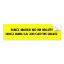 Barack Obama is bad for industryBarack Obama is... Bumper Stickers