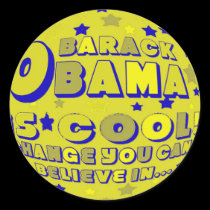 BARACK OBAMA IS COOL stickers