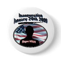 Barack Obama January 20th 2009 Inauguration buttons