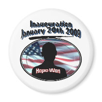 Barack Obama January 20th 2009 Inauguration magnets by fashionfiles Barack Obama January 20th 2009 Inauguration magnets