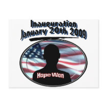 Barack Obama January 20th 2009 Inauguration postcards