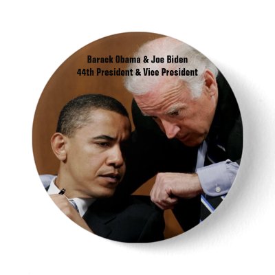 Barack Obama & Joe Biden Buttons by mrsjack2u