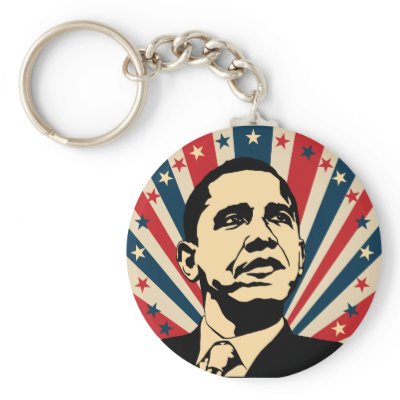Barack Obama Keychain