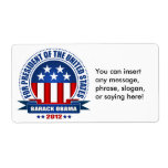 Barack Obama Custom Shipping Label