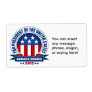 Barack Obama Custom Shipping Label