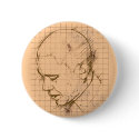 Barack Obama Line Drawing buttons
