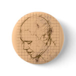 Barack Obama Line Drawing buttons