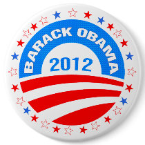 Barack Obama  Logo 2011-Diamond Pattern Texture Pins
