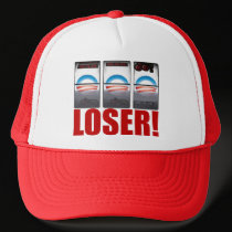 Barack Obama - Loser! hats