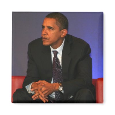 Barack Obama Magnet by pantavila