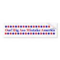 barack obama mistake bumper stickers