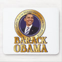 Barack Obama mousepads by OlgaGutzler Barack Obama mousepads