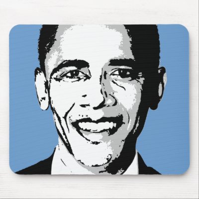 Barack Obama mousepad by ObamaBiden