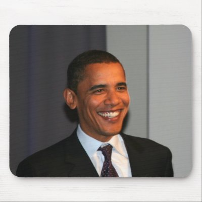 Barack Obama Mouse Mats by pantavila