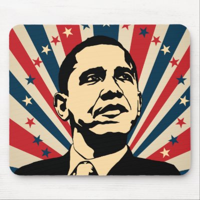 Barack Obama Mouse Pads
