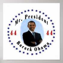 BARACK OBAMA: MR. PRESIDENT #44 POSTERS