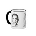Barack Obama – Mug White/Black Details