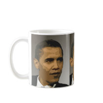 Barack Obama Mug - You Can Customize with Text
