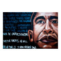 Barack Obama Mural & Speech, Brooklyn, New York posters by beverlytazangel Barack Obama Mural & Speech, Brooklyn, New York posters