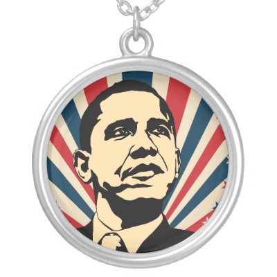 Barack Obama necklaces