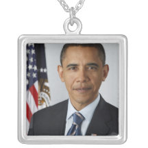 Barack Obama Custom Necklace