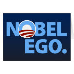 Barack Obama: Nobel Ego Card