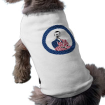 Barack Obama -- O Design with Stars pet clothing
