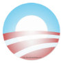 Barack Obama "O" Sticker