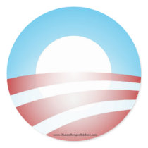 Barack Obama "O" Sticker stickers
