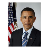 Barack Obama Official portrait posters by strk3 Barack Obama Official portrait posters