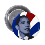 Barack Obama Patriotic Button
